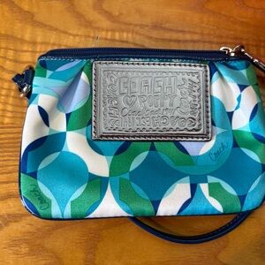 Coach Poppy Wristlet